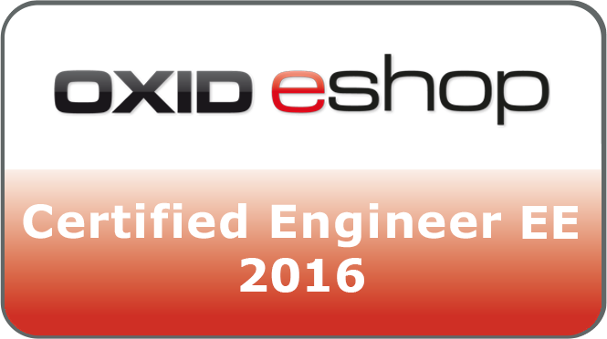 OXID Certified Engeneer EE